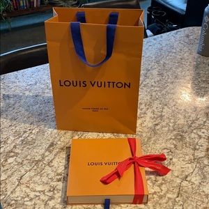 Louis Vuitton bag and box